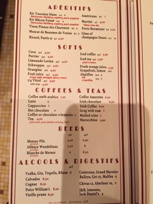 Menu photo 5 La Tartine Paris, 75 Menu photo 5 La Tartine Paris, 75