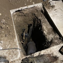 Active Rooter and Plumber - Main line spot repair.