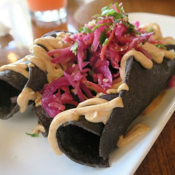 Seabirds Kitchen - Purple Potatoes Taquitos - Vegan Near Me - Costa Mesa, California