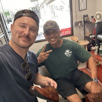 Royal Shoe Shine Service - The man himself! - Shoe Shine Near Me - Pasadena, California Royal Shoe Shine Service - The man himself! - Shoe Shine Near Me - Pasadena, California