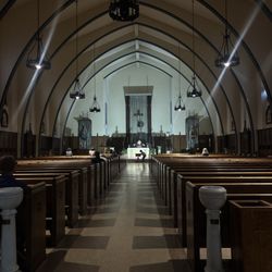 St Anthony's Catholic Church of Washington - Church  Interior