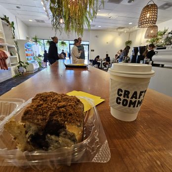 Craft & Common - Biscoff roll and latte - Coffee & Tea Near Me - Orlando, Florida Craft & Common - Biscoff roll and latte - Coffee & Tea Near Me - Orlando, Florida