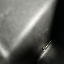 Razor blade in driver's side door