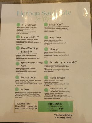 Menu photo 2 Herban Soul Cafe Birmingham, AL Menu photo 2 Herban Soul Cafe Birmingham, AL