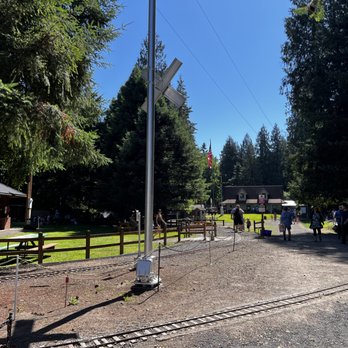 Pacific NW Live Steamers - Wide open spaces for picnic-ing or just taking a break between train rides. - Amusement Parks Near Me - Molalla, Oregon Pacific NW Live Steamers - Wide open spaces for picnic-ing or just taking a break between train rides. - Amusement Parks Near Me - Molalla, Oregon