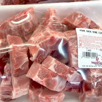 New Grand Mart - meat wrapped in plastic wrap - International Grocery Near Me - Falls Church, Virginia