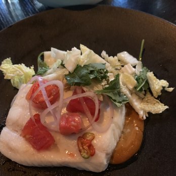 Villon - halibut - cooked perfectly - New American Near Me - San Francisco, California Villon - halibut - cooked perfectly - New American Near Me - San Francisco, California