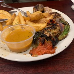 Pork kabobs with potatoes Pork kabobs with potatoes