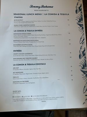 Menu photo 6 Tommy Bahama Palm Desert, CA Menu photo 6 Tommy Bahama Palm Desert, CA
