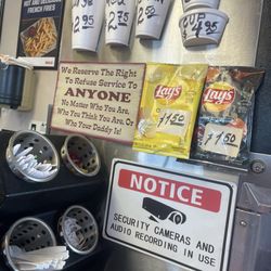 Submarine City - Loved the sign at the register