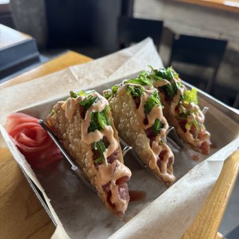 Encontro North Park - Ahi poke tacos - New American Near Me - San Diego, California