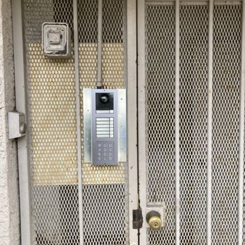 Commercial Door Security - Intercom on a gate - Security Systems Near Me - Pomona, California Commercial Door Security - Intercom on a gate - Security Systems Near Me - Pomona, California