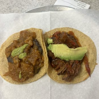 Guisados - Chicharrono and Bistek en Salsa Roja - Mexican Near Me - Los Angeles, California Guisados - Chicharrono and Bistek en Salsa Roja - Mexican Near Me - Los Angeles, California