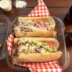 The Green Shack Market Place - Chopped sandwiche