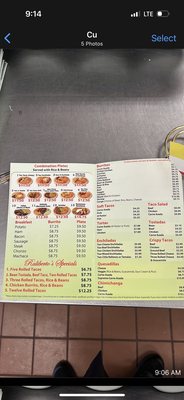Menu photo 1 Raliberto's Taco Shop Chico, CA Menu photo 1 Raliberto's Taco Shop Chico, CA