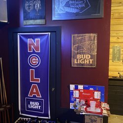 Saints and Cubs bar! I'm in