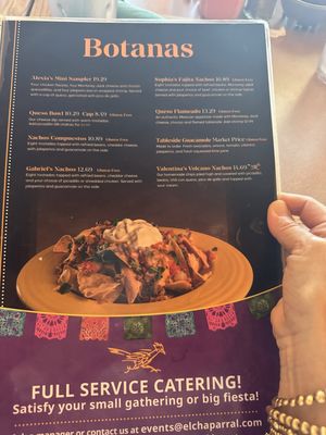 Menu photo 3 El Chaparral Mexican Restaurant - Helotes Helotes, TX
