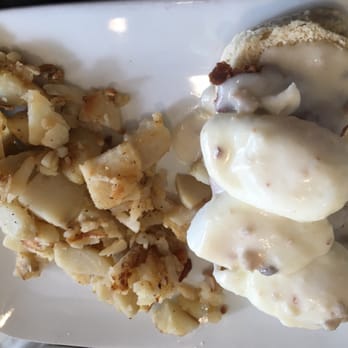 Break Your Fast - Fried Chicken Benedict w/ potatoes. - American Near Me - Union City, California Break Your Fast - Fried Chicken Benedict w/ potatoes. - American Near Me - Union City, California