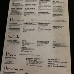 Headwaters Grill & Bar - Menus