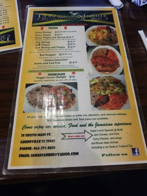 Menu photo 3 Jamaica Mi Irie Greenville, SC Menu photo 3 Jamaica Mi Irie Greenville, SC