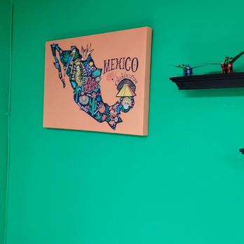 Mexico Lindo - a bathroom with green walls - Mexican Near Me - Kingston, New York Mexico Lindo - a bathroom with green walls - Mexican Near Me - Kingston, New York