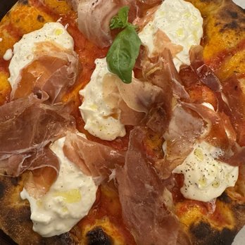 Trieste - Burata with prosciutto - Pizza Near Me - Rome, RM