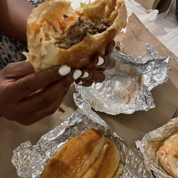 La Chercha Fritura - Beef Chimi (aka the Dominican burger). Ooey gooey deliciousness in my belly - Food Trucks Near Me - Lancaster, Pennsylvania La Chercha Fritura - Beef Chimi (aka the Dominican burger). Ooey gooey deliciousness in my belly - Food Trucks Near Me - Lancaster, Pennsylvania