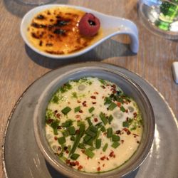 Ristorante Martinelli - Spinatsüppchen mit Pecorino Schaum