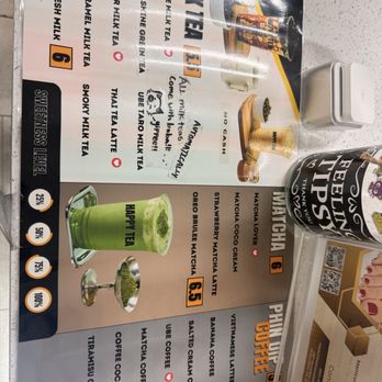 Happy Tea - Menu - Bubble Tea Near Me - Bakersfield, California