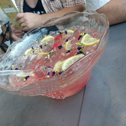 It's a punch bowl!