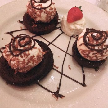 Cabana - Chocolate brownie with coconut ice cream and toasted coconut shavings - Latin American Near Me - Forest Hills, New York