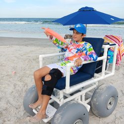 Wheelies on the Beach