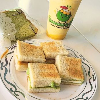 Coconut & Co - Kaya/pandan toasts - Bubble Tea Near Me - Alhambra, California