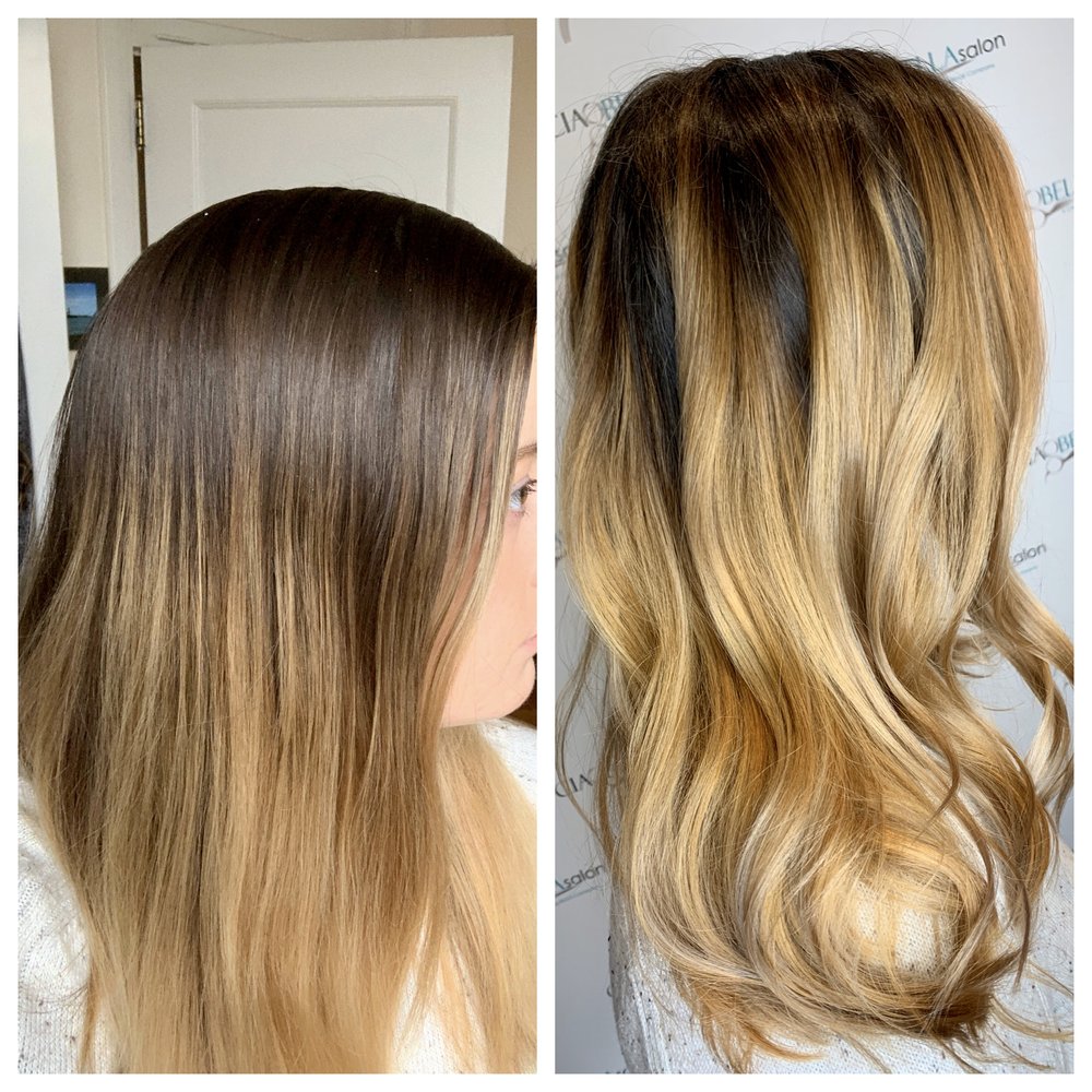 Before and after side view! Before and after side view!