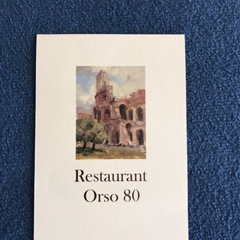 L'Orso 80 - Seafood Near Me - Rome, RM