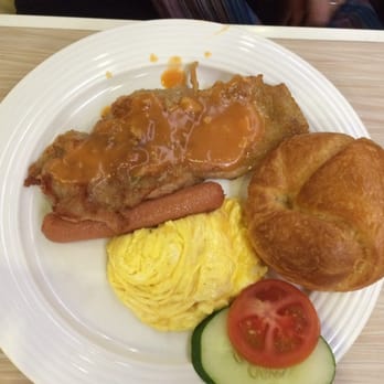 讚記廚房 - Pan fried chicken breakfast set - Hong Kong Style Cafe Near Me - Hong Kong, HK