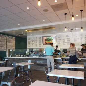 Pokeatery - View from my table at the counter - Poke Near Me - Walnut Creek, California Pokeatery - View from my table at the counter - Poke Near Me - Walnut Creek, California
