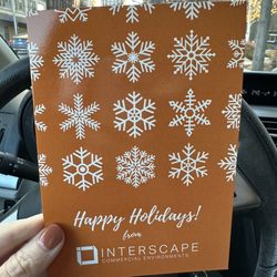 Alphagraphics - Holiday card printed at AlphaGraphics.