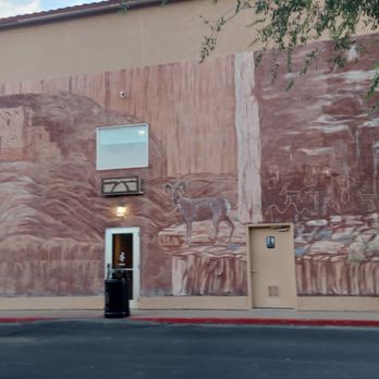 Aarchway Inn - Mural at back of hotel - Hotels Near Me - Moab, Utah