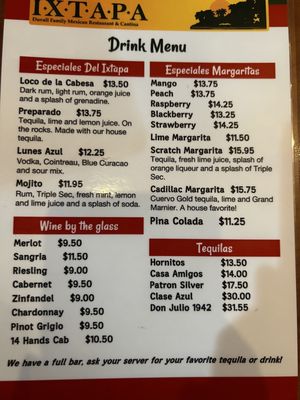 Menu photo 4 Ixtapa - Duvall Duvall, WA Menu photo 4 Ixtapa - Duvall Duvall, WA