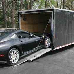 Dash Auto Delivery - Ferrari California Enclosed Transport