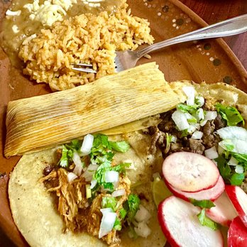 El Amigo Restaurant - One Chicken Chipotle Taco / One Steak Taco / One Pork Taco with Rice and Beans - Restaurants Near Me - Crescent City, Florida El Amigo Restaurant - One Chicken Chipotle Taco / One Steak Taco / One Pork Taco with Rice and Beans - Restaurants Near Me - Crescent City, Florida