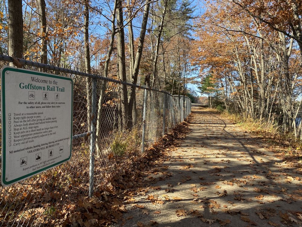 THE GOFFSTOWN VILLAGE RAIL TRAIL Goffstown Village, New Hampshire