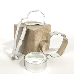 The Wood Bat Factory - Baseball shape cookie cutters