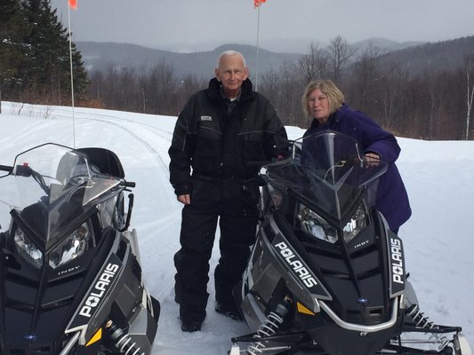 Snowmobile Vermont - Killington•Okemo Mountain Tour by null