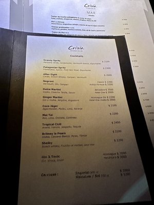 Menu photo 1 Crizia Buenos Aires, C