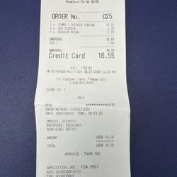 Sarku Japan - Receipt
