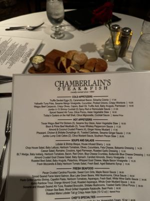 Menu photo 3 Chamberlain's Steak & Fish Dallas, TX Menu photo 3 Chamberlain's Steak & Fish Dallas, TX