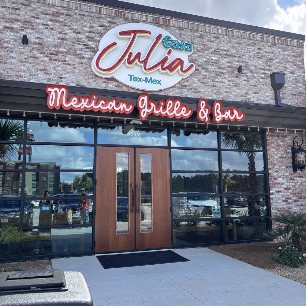 Casa Julia Tex Mex - Outside - Tex-Mex Near Me - New Caney, Texas