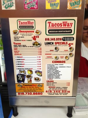 Menu photo 8 TacosWay Canoga Park, CA Menu photo 8 TacosWay Canoga Park, CA